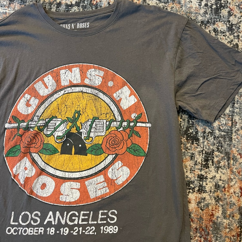 Guns N Roses Oversized Band Tee